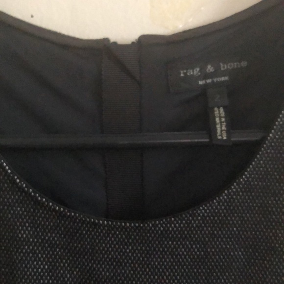 Rag & Bone Cotton-Blend Fit and Flare Dress - Picture 7 of 8